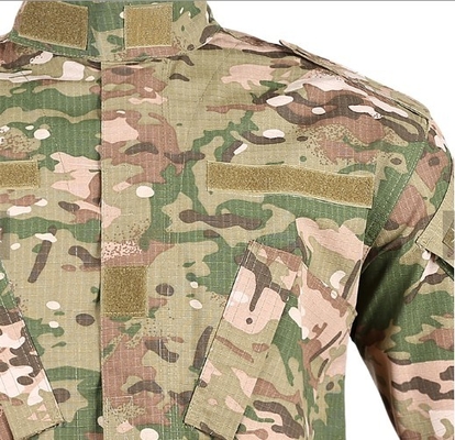 Tiêu chuẩn Mỹ Đồng phục quân sự Hoa Kỳ 35% cotton 65% Polyester Đồng phục huấn luyện quân sự