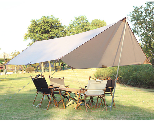 Lều cắm trại ngoài trời chống thấm nước Oxford 210D Velarium Đi bộ đường dài Chống nắng