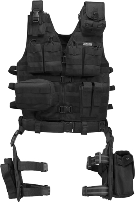 OEM Military Security Vest chống đạn toàn thân có bệ đỡ chân