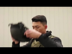 Mũ bảo hiểm đạn đạo hạng nặng chống đạn có khả năng chống va đập và màu đen