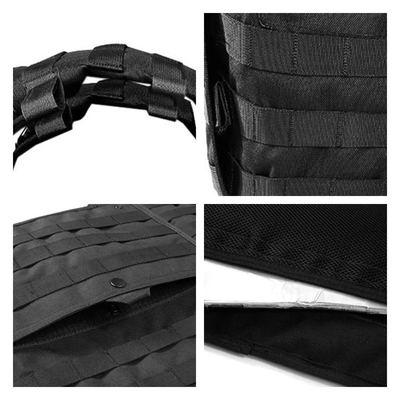 Bảo vệ Kevlar điều chỉnh áo giáp cơ thể tấm người mang quân sự chiến thuật áo giáp chống đạn với NIJ IIIA