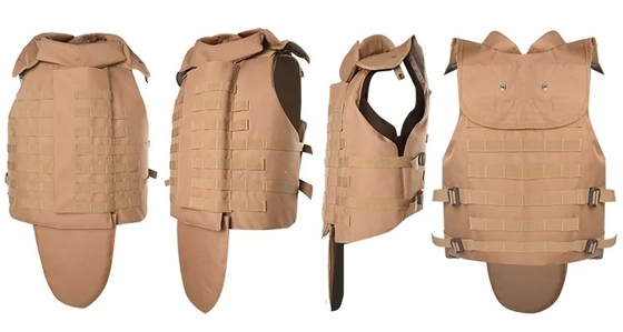 Bộ vest chiến thuật không đạn quân sự thoải mái với nút khép và điều chỉnh