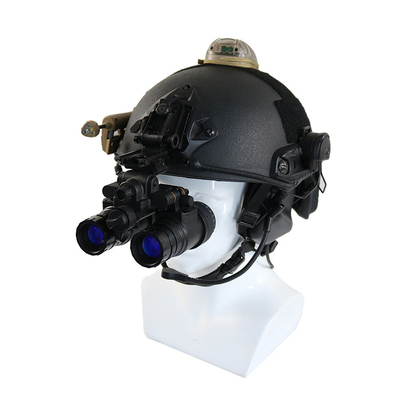 Đường dài Đội mũ bảo hiểm chiến thuật quân sự Mũ bảo hiểm có gắn kính nhìn ban đêm Ống nhòm
