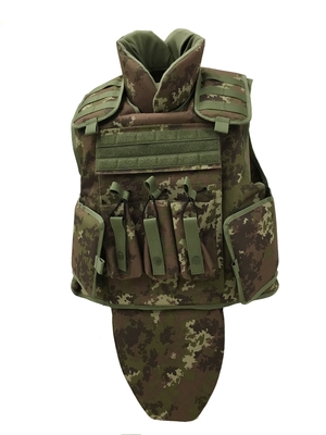 NIJ IIIA+ Bảo vệ cao Áo giáp hạng nặng Áo chống đạn Màu ngụy trang