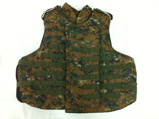 Áo vest đạn đạo quân sự có thể điều chỉnh bằng nylon với nút đóng nhanh