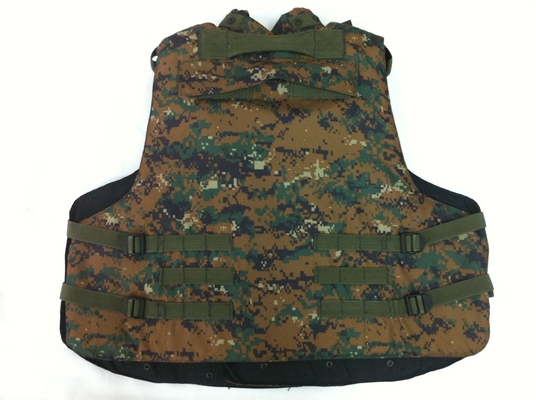 Áo vest đạn đạo quân sự có thể điều chỉnh bằng nylon với nút đóng nhanh