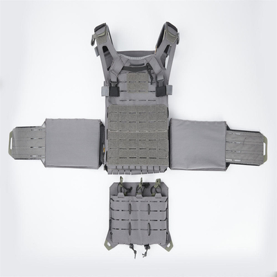 Comfort áo khoác chống đạn chiến thuật quân sự với tấm đạn đạo tích hợp và nút đóng nhanh