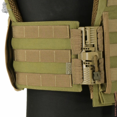 Độ bền áo khoác chống đạn chiến thuật nylon với 9mm/.44 lực dừng