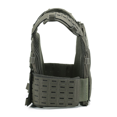 Áo chiến đấu chiến thuật có thể điều chỉnh bằng nylon trong màu đen