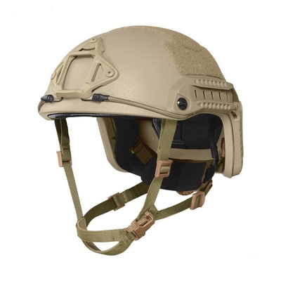NIJ Level IIIA Antibacterial Black Tactical Ballistic Helmet với bảo vệ chống đạn