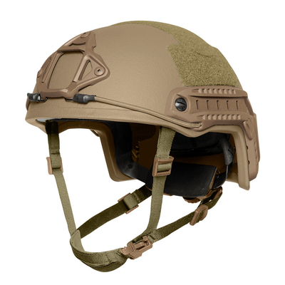 NIJ Level IIIA Antibacterial Black Tactical Ballistic Helmet với bảo vệ chống đạn