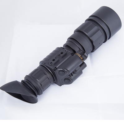 Khoảng cách quan sát 1000m Màu đen Không gian nhìn ban đêm quân sự với máy đo xa laser và la bàn