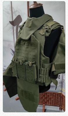 Đeo đeo vai có thể tháo rời áo khoác chiến đấu chiến thuật với hệ thống Molle và dây đeo thắt lưng điều chỉnh