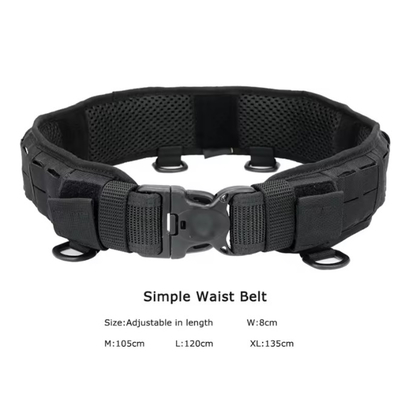 Bộ phụ kiện Holster ngoài trời An ninh chiến đấu đai chiến thuật Buckle với 11 túi