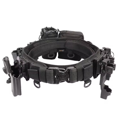 Bộ phụ kiện Holster ngoài trời An ninh chiến đấu đai chiến thuật Buckle với 11 túi