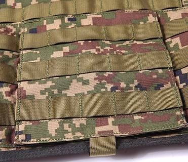 Áo chống đạn chiến thuật quân sự màu đen dễ điều chỉnh với tấm NIJ IIIA/III/IV