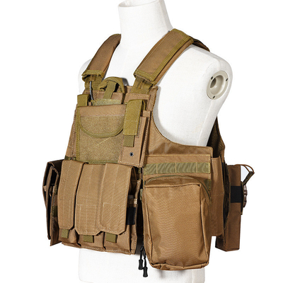 Khả năng thở Đan đeo vai điều chỉnh Veste đạn đạo chiến đấu Để bảo vệ áo giáp hiệu quả