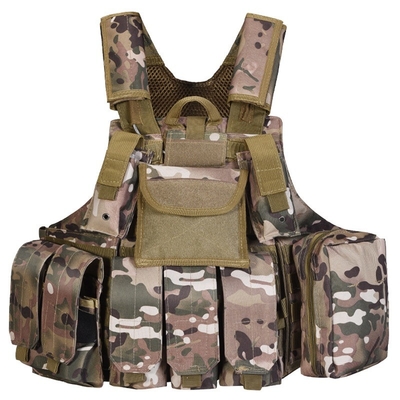 Khả năng thở Đan đeo vai điều chỉnh Veste đạn đạo chiến đấu Để bảo vệ áo giáp hiệu quả
