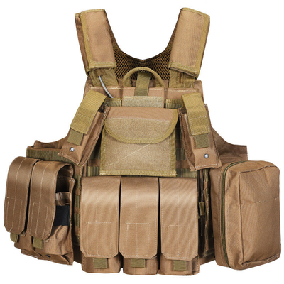 Khả năng thở Đan đeo vai điều chỉnh Veste đạn đạo chiến đấu Để bảo vệ áo giáp hiệu quả