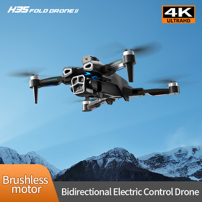 Chuyên nghiệp 4K HD ESC Camera kép Mini Drone H35 không chải dòng quang WIFI Quadcopter Tránh chướng ngại vật điều khiển từ xa