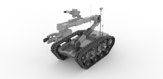 Robot xử lý chất nổ đa mục đích thông minh lớn