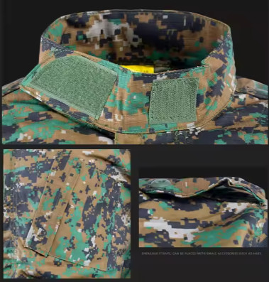 Đàn ông huấn luyện chiến thuật đường đua quần ngoài trời Kneepads Camouflage tùy chỉnh quần áo làm việc quần dài