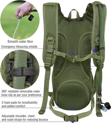 3L Túi đệm Molle chiến thuật cho đi xe đạp Đi bộ đường dài Đi bộ chạy bộ Thăng núi Túi chứa nước