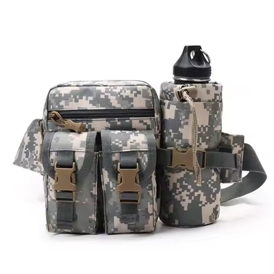Polyethylene đa mục đích Toled Camouflage Shoulder Tactical Đứng bền Cắm trại Túi đi bộ