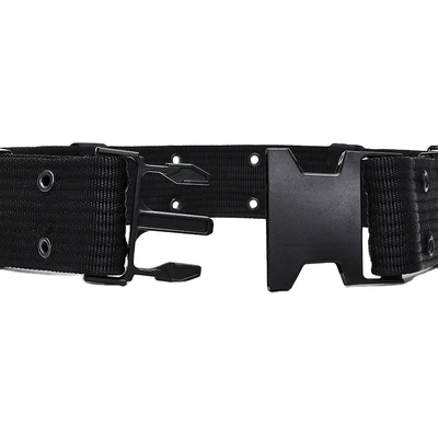 Đen nhanh phát hành bên ngoài chống nước PP Custom Webbing đai chiến thuật cho nam giới huấn luyện chiến thuật ngoài trời thể thao và đi bộ đường dài