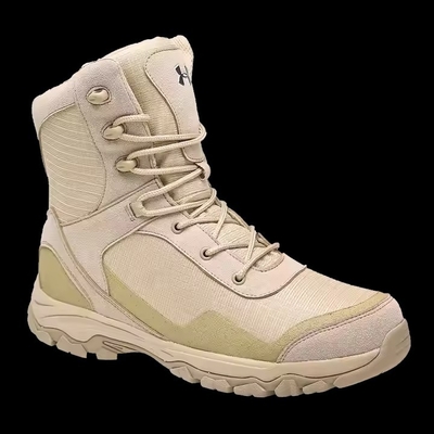 Khaki chống trượt chống trượt thoải mái chiến thuật cho đào tạo đi bộ đường dài Giày đào tạo ngoài trời cho nam giới