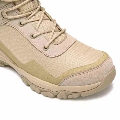 Khaki chống trượt chống trượt thoải mái chiến thuật cho đào tạo đi bộ đường dài Giày đào tạo ngoài trời cho nam giới