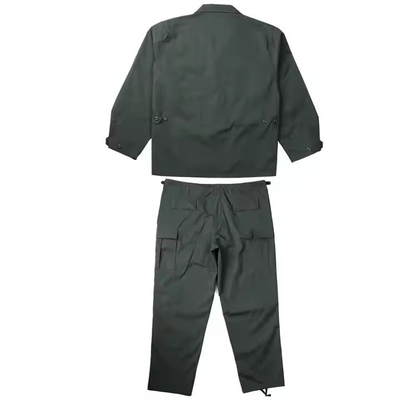 Logo tùy chỉnh BDU Combat Suit Solid Deep Green Tactical Uniform