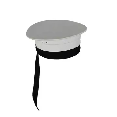 Thiết bị ngoài trời chiến thuật tùy chỉnh với Polyester / Vật liệu bông mũ đại biểu sĩ quan màu trắng