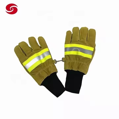 Đeo găng tay chống nhiệt chiến thuật lính cứu hỏa lính cứu hỏa găng tay an toàn cứu hỏa khẩn cấp