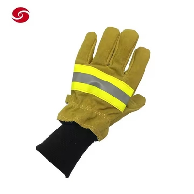 Đeo găng tay chống nhiệt chiến thuật lính cứu hỏa lính cứu hỏa găng tay an toàn cứu hỏa khẩn cấp