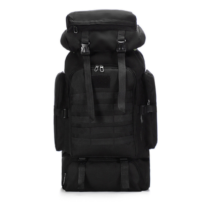 80L Capacity Waterproof Camouflage Lái ba lô đi bộ đường dài Leisure Tactical Backpack Outdoor Sports On Foot Travel Backpack