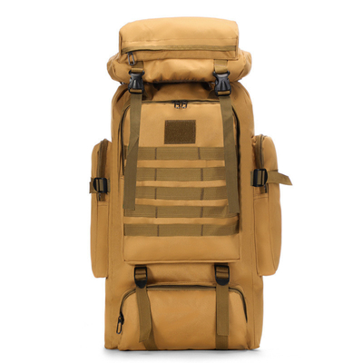 80L Capacity Waterproof Camouflage Lái ba lô đi bộ đường dài Leisure Tactical Backpack Outdoor Sports On Foot Travel Backpack