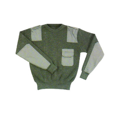 Đồng phục tùy chỉnh túi ngực V-Neck đan mặc áo len mặc chiến thuật áo len