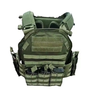 Oxford Fabric Plate Carrier Waterproof Vest Camouflage Thiết bị chiến thuật cho huấn luyện chiến thuật