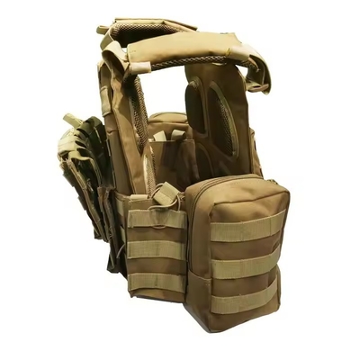 Oxford Fabric Plate Carrier Waterproof Vest Camouflage Thiết bị chiến thuật cho huấn luyện chiến thuật