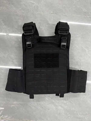 M-3XL NIJ IIIA Quân đội Áo giáp đạn đạo ngụy trang màu đen Áo giáp chiến thuật
