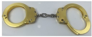 Tự vệ Chống bạo động Thiết bị Cảnh sát Bằng thép Carbon NIJ Real Police Còng tay