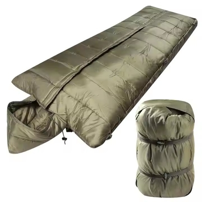 Tùy chỉnh ngoài trời cắm trại đi bộ đường dài nhẹ chống nước mùa đông Unisex nắp mũ túi ngủ