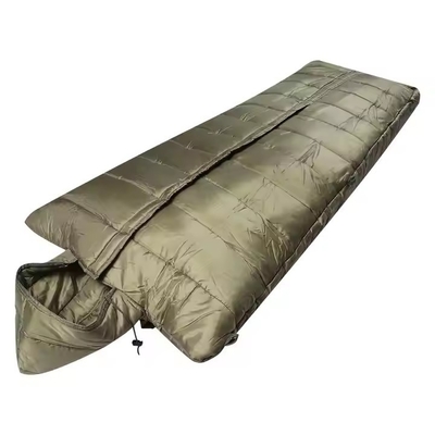 Tùy chỉnh ngoài trời cắm trại đi bộ đường dài nhẹ chống nước mùa đông Unisex nắp mũ túi ngủ