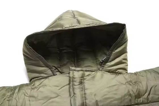 Tùy chỉnh ngoài trời cắm trại đi bộ đường dài nhẹ chống nước mùa đông Unisex nắp mũ túi ngủ