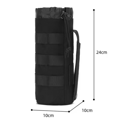 Bộ ngụy trang chiến thuật Hệ thống Molle hạng nhẹ Thắt lưng treo chai nước lớn Thẻ ngoài trời Cho du lịch thể thao ngoài trời