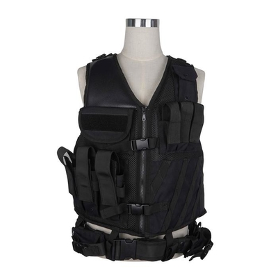 2.5kg Olive Drab áo vest chiến đấu quân sự với thắt lưng điều chỉnh và vai tháo rời