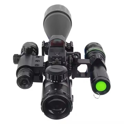 Mini Red Dot Sight + Red Laser Sight Hunting Scope Combo Optical Scope Reflex Sight Scope cho săn bắn chiến thuật