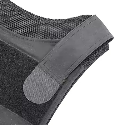 Màu đen kích thước điều chỉnh An ninh chống đâm Chiến thuật Áo bảo vệ cá nhân cho nam giới