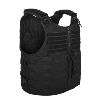 Áo chiến thuật nhà máy Oxford Đàn ông da đen huấn luyện áo vest săn bắn Molle tấm mang áo vest nhiệm vụ chiến thuật